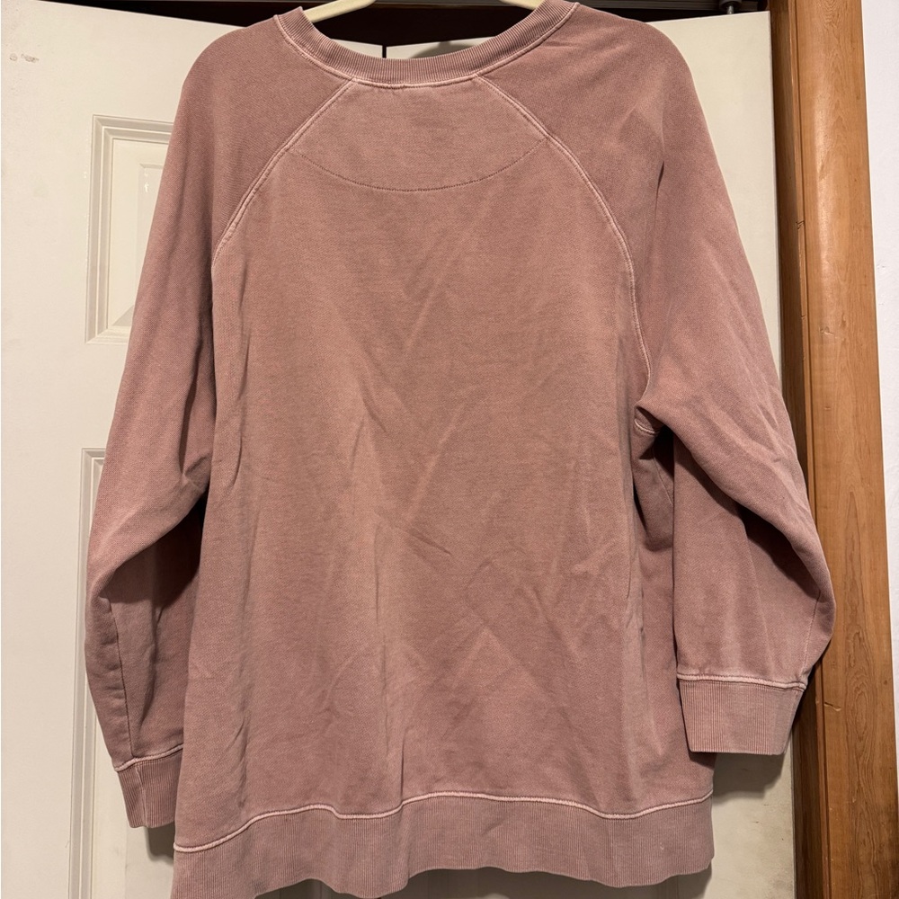 Old Navy Pink Oversized Sweater XL - Picture 2 of 3